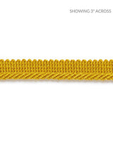 Scalamandre Millstone Twisted Cord Brass Trim