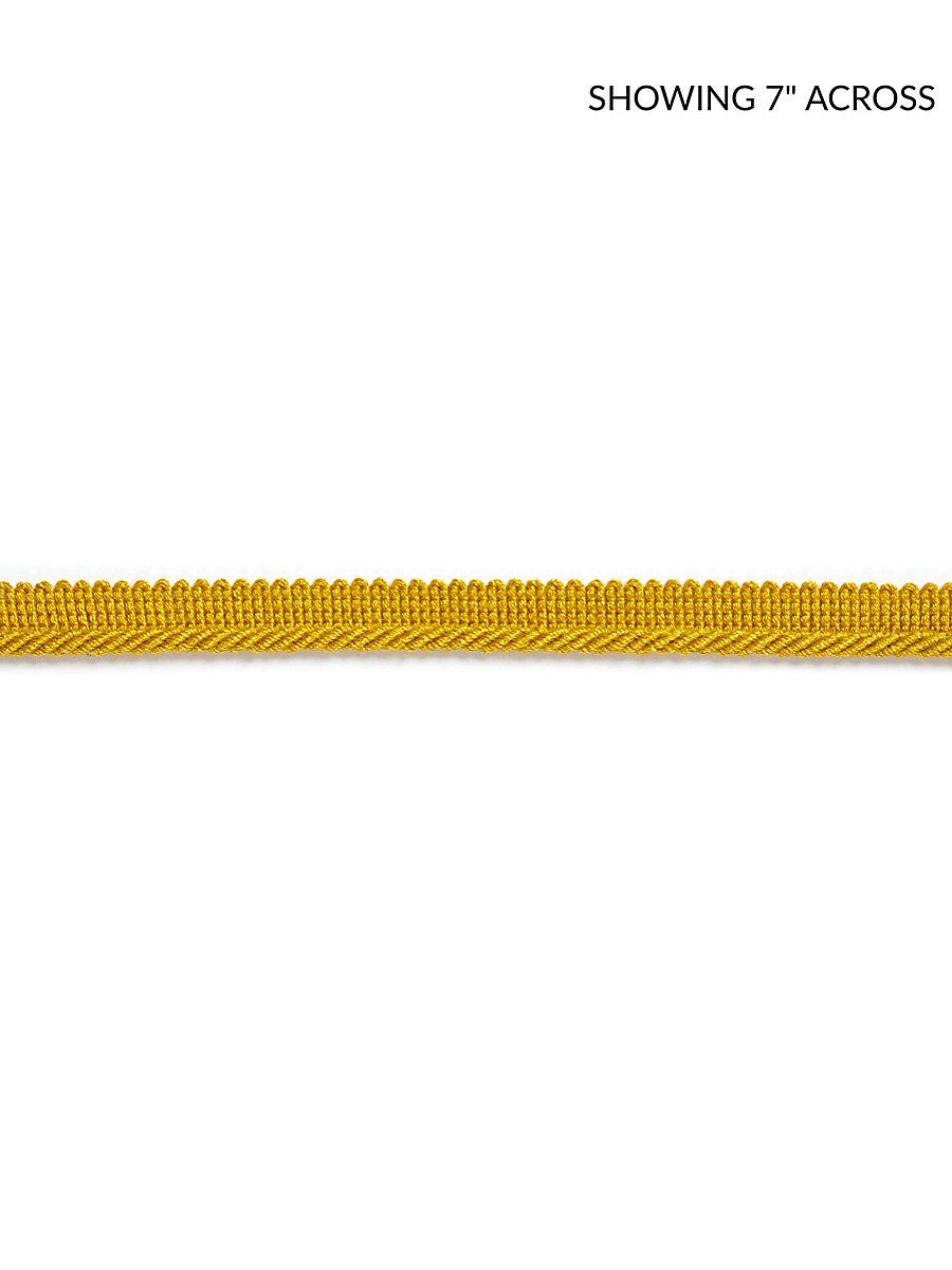 Scalamandre Millstone Twisted Cord Brass Trim
