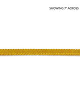 Scalamandre Millstone Twisted Cord Brass Trim
