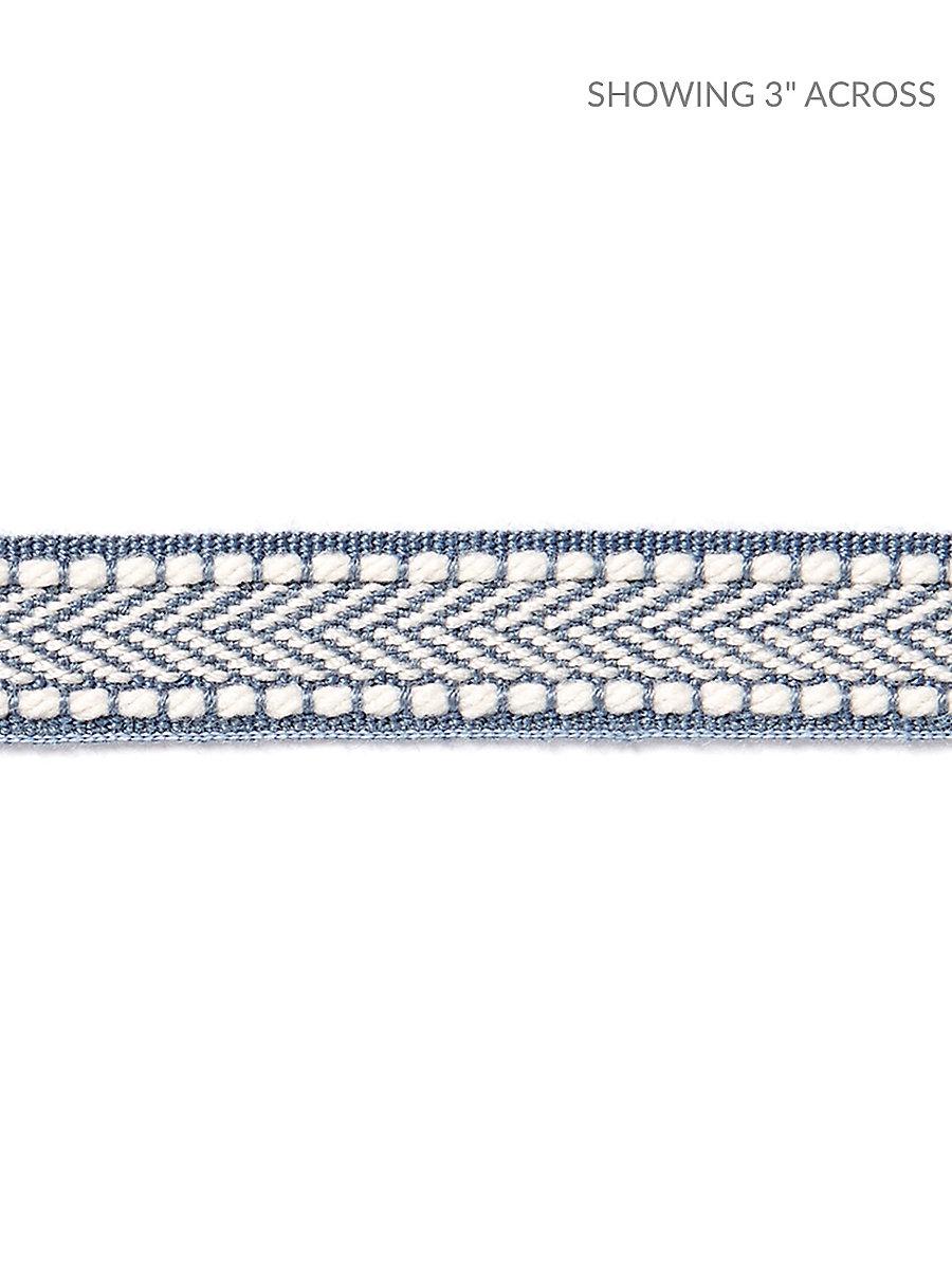 Scalamandre Watermill Gimp Dusk Blue Trim