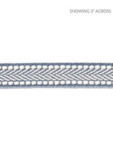 Scalamandre Watermill Gimp Dusk Blue Trim