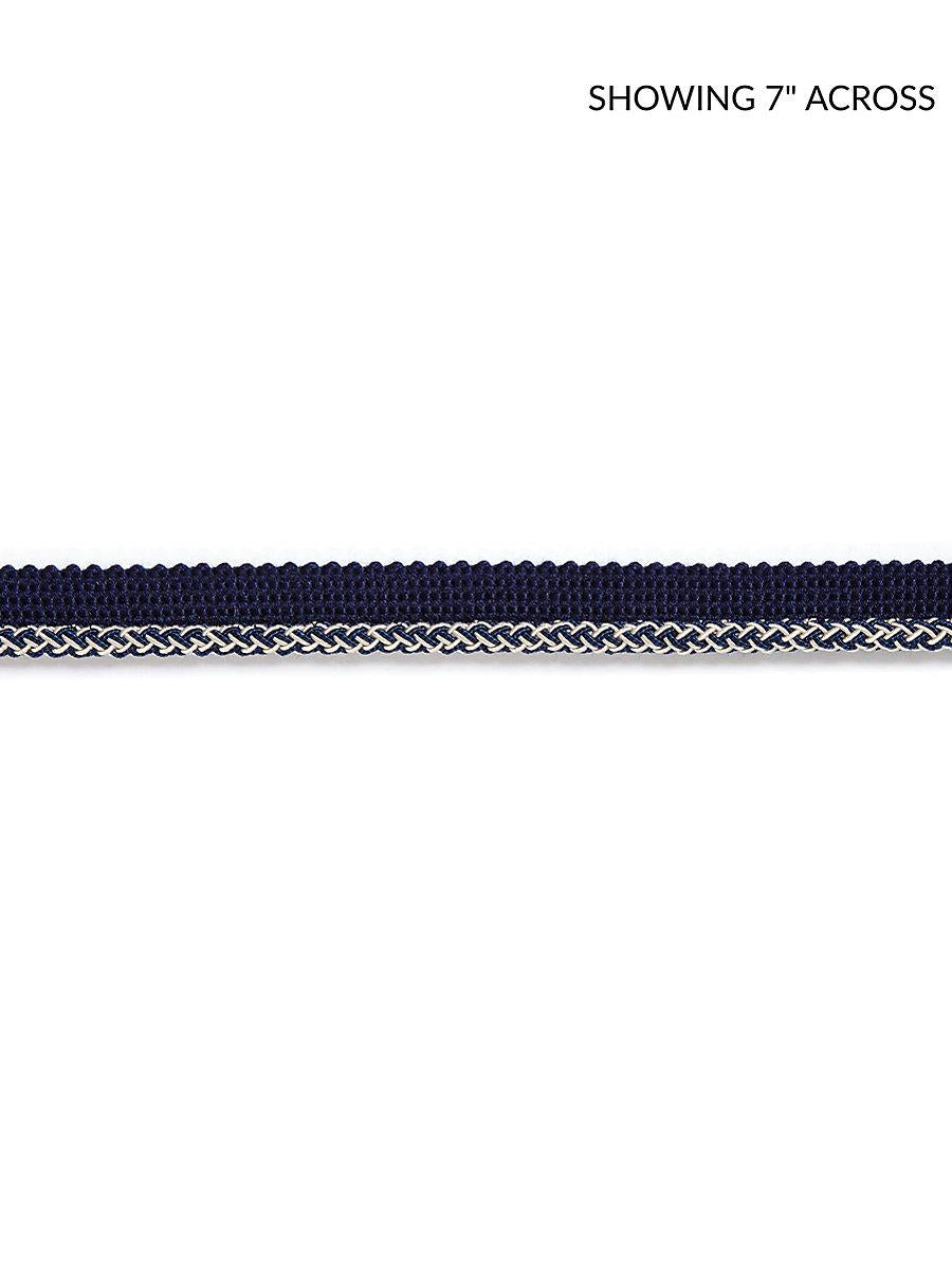 Scalamandre Georgica Braided Cord Indigo Trim