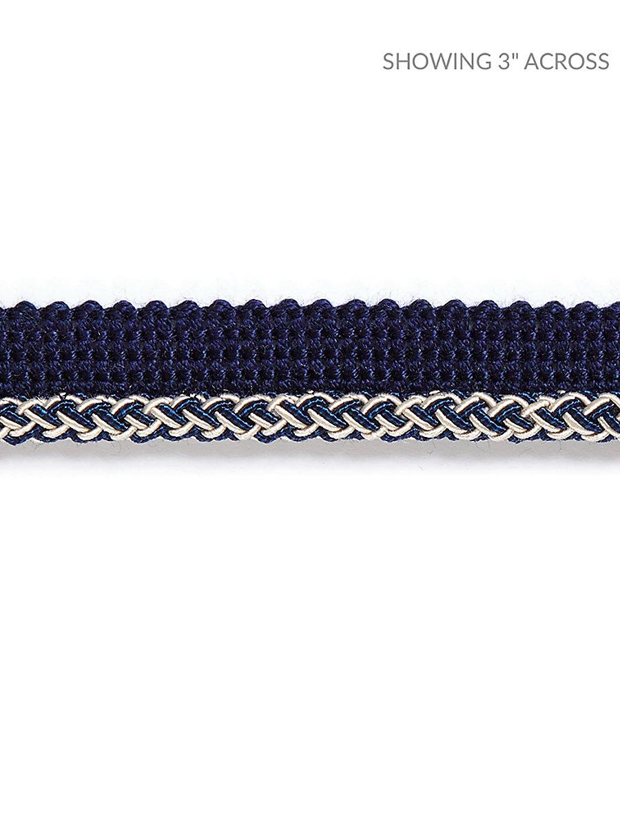 Scalamandre Georgica Braided Cord Indigo Trim
