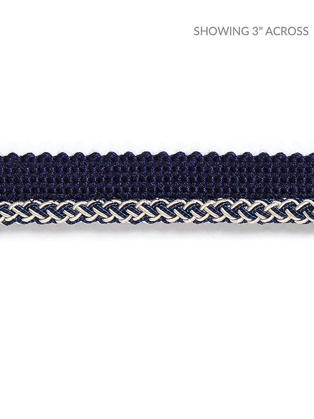 Scalamandre Georgica Braided Cord Indigo Trim