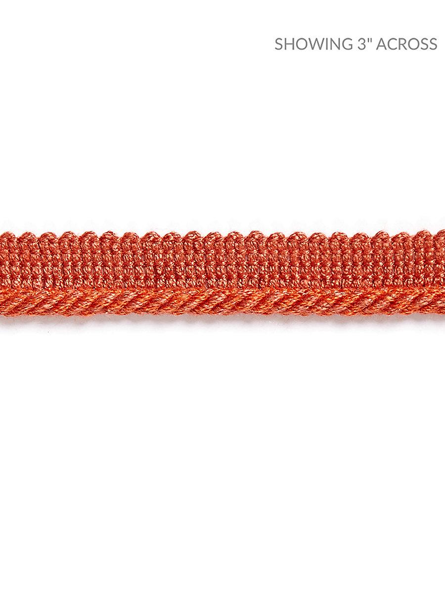 Scalamandre Millstone Twisted Cord Coral Trim