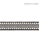 Scalamandre Watermill Gimp Charcoal Trim