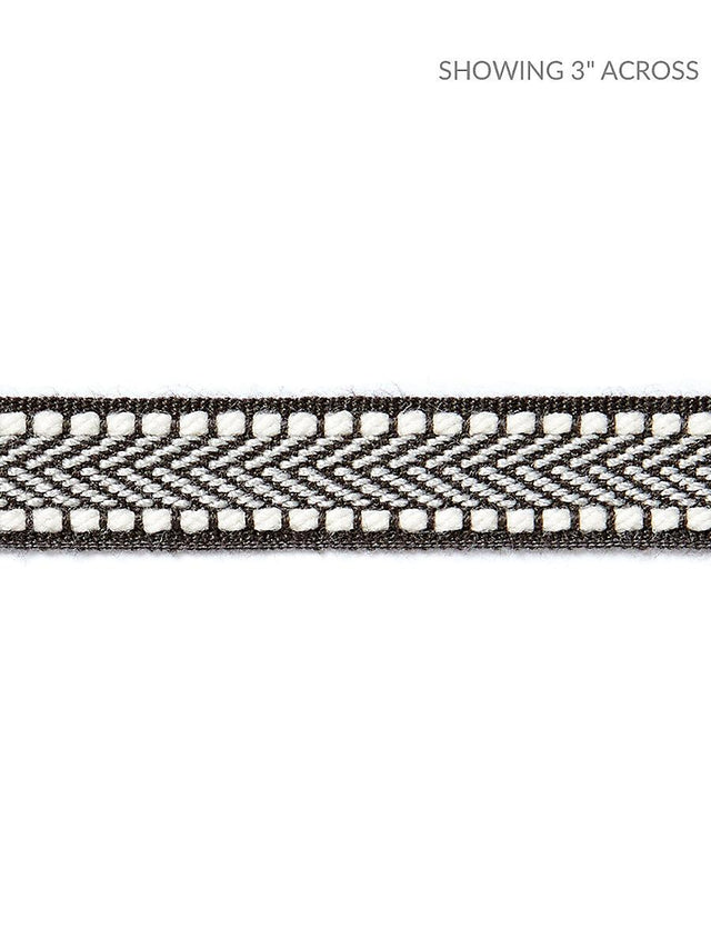 Scalamandre Watermill Gimp Charcoal Trim