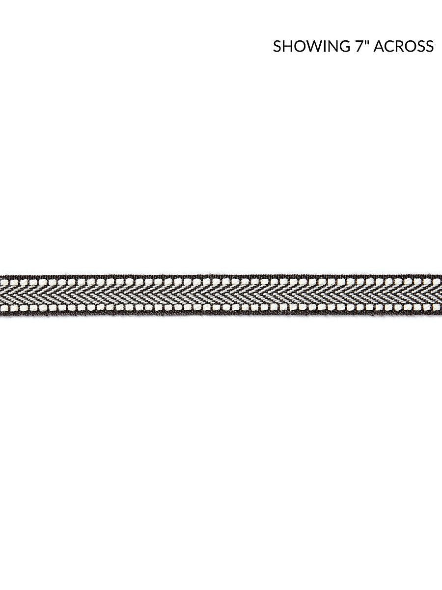 Scalamandre Watermill Gimp Charcoal Trim