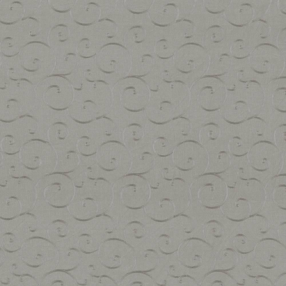 Kasmir Scrolltop Silver Fabric