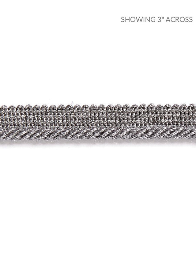 Scalamandre Millstone Twisted Cord Nickel Trim