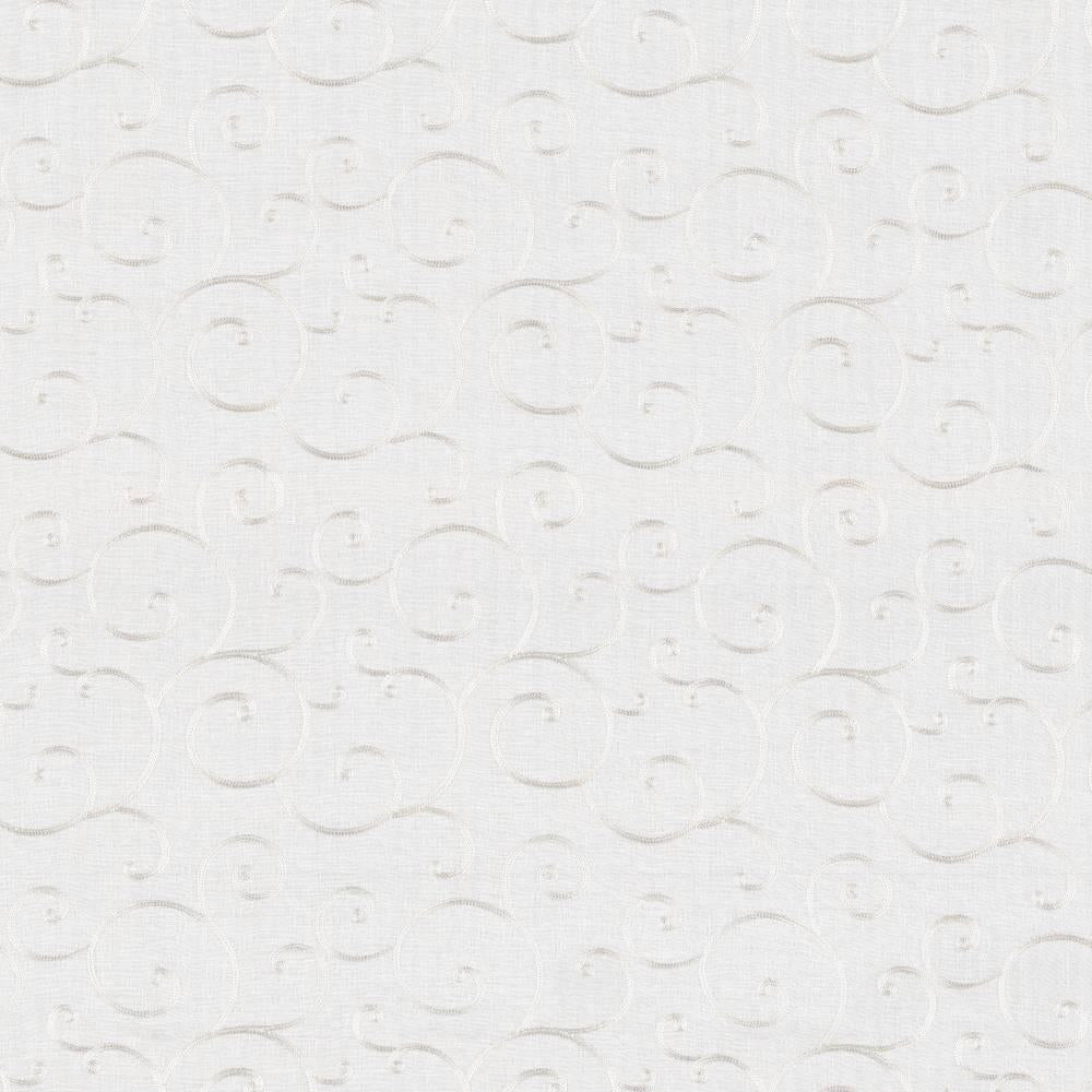 Kasmir Scrolltop Snow Fabric
