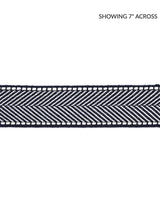 Scalamandre Montauk Herringbone Tape Indigo Trim