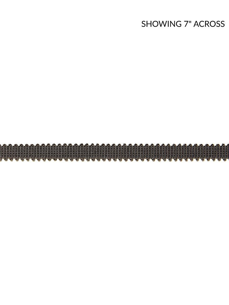 Scalamandre Lancaster Gimp Charcoal Trim