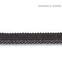 Scalamandre Millstone Twisted Cord Charcoal Trim