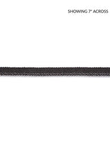 Scalamandre Millstone Twisted Cord Charcoal Trim