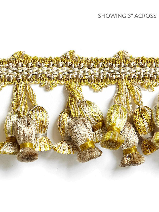 Scalamandre Newport Tassel Fringe Citron Trim