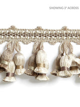 Scalamandre Newport Tassel Fringe Flax Trim