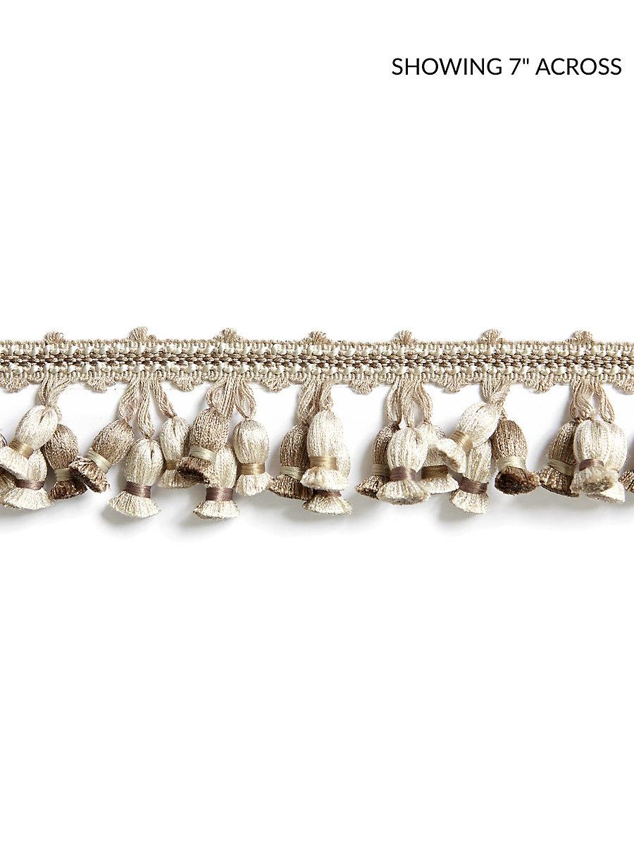 Scalamandre Newport Tassel Fringe Flax Trim