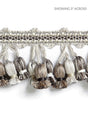 Scalamandre Newport Tassel Fringe French Grey Trim