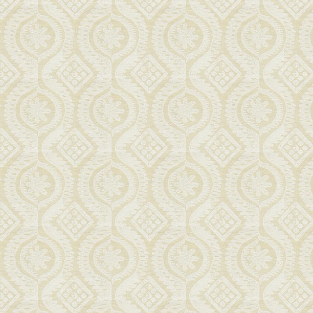 Lee Jofa DAMASK WHITE Fabric