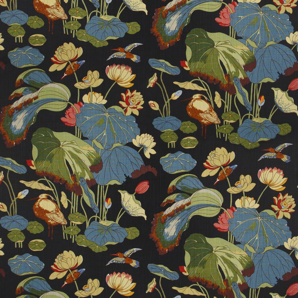 Lee Jofa Nympheus Print Teal Fabric