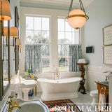 Schumacher Chenonceau Sky Fabric