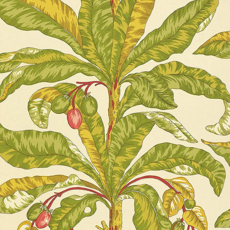 Schumacher Blair House Palm Tropical Wallpaper