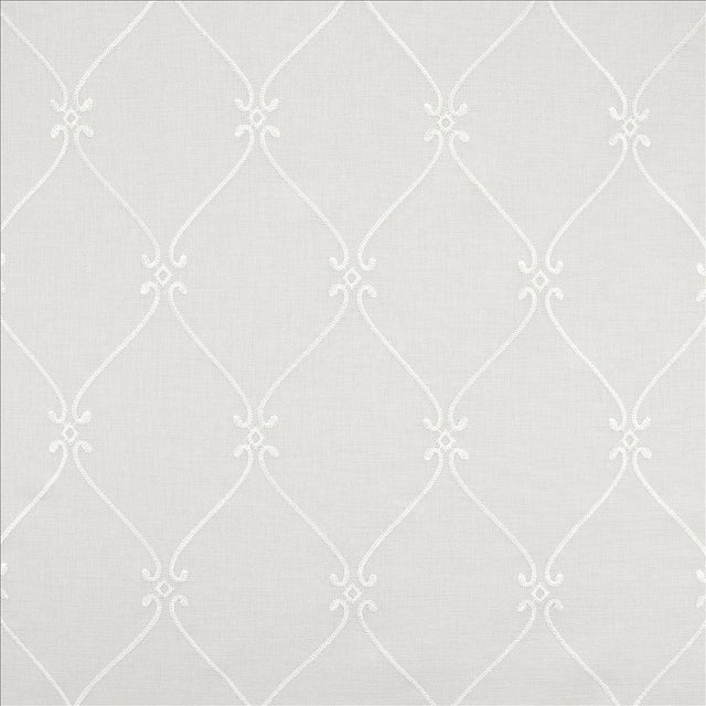 Kasmir Searcy White Fabric