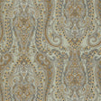 Schumacher Isabella Paisley Mineral Wallpaper