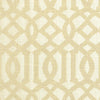 Schumacher Imperial Trellis Ii Sand / Ivory Fabric