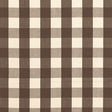 Schumacher Camden Cotton Check Java Fabric