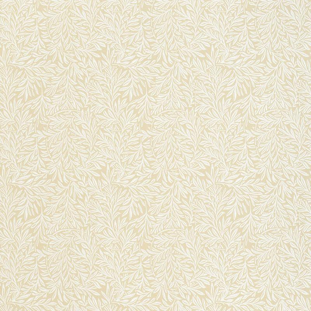 Schumacher Willow Leaf Sand Wallpaper