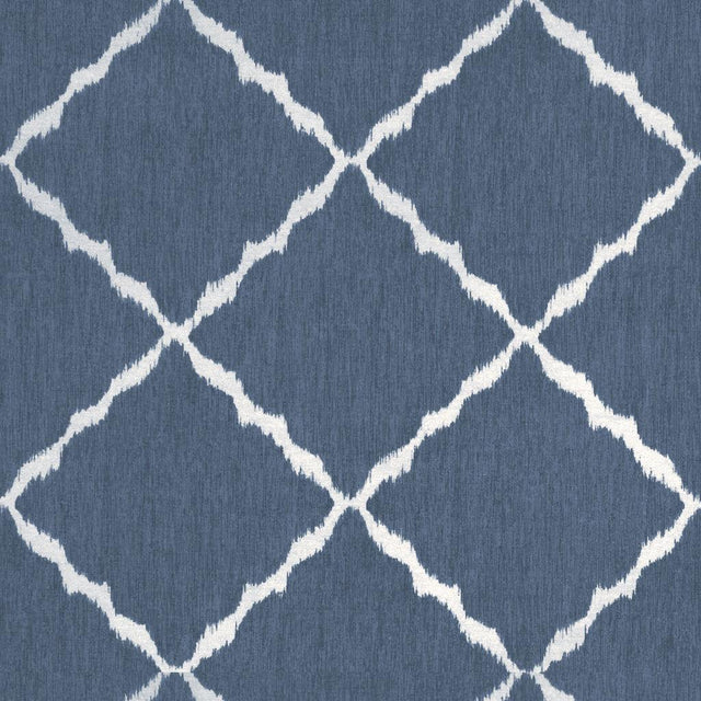 Kravet IKAT STRIE INDIGO Fabric