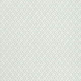 Schumacher Harbury Trellis Aqua Wallpaper