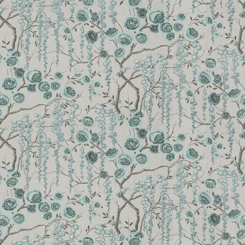 Kravet PEONYTREE AQUAMARINE Fabric