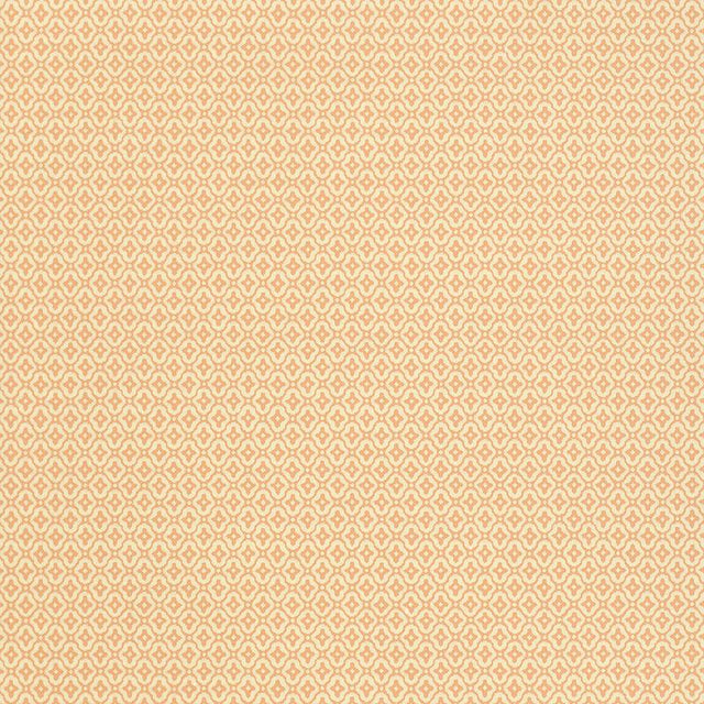 Schumacher Prescott Diamond Terra Cotta Wallpaper