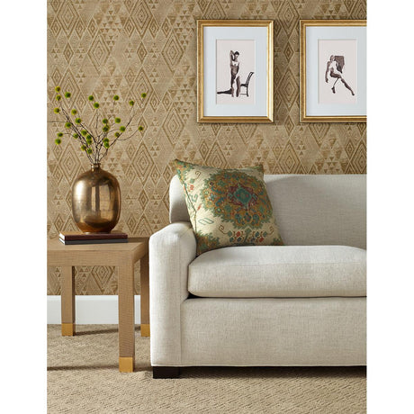 Lee Jofa MARULA PAPER GOLDEN Wallpaper