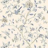 Schumacher Annabelle Vine Porcelain Wallpaper
