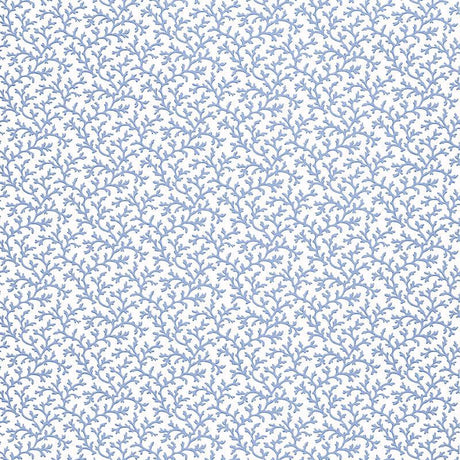Schumacher Coral Vine Ocean Wallpaper