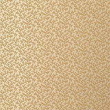 Schumacher Coral Vine Burnished Gold Wallpaper