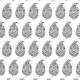 Schumacher Rajasthan Paisley Silver Wallpaper