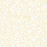 Schumacher Lido Damask Beige Wallpaper