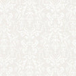 Schumacher Lido Damask Dove Wallpaper