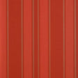 Schumacher Morgan Stripe Coral Wallpaper