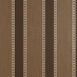 Schumacher Lansdowne Strie Stripe Truffle Wallpaper