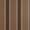 Schumacher Lansdowne Strie Stripe Truffle Wallpaper