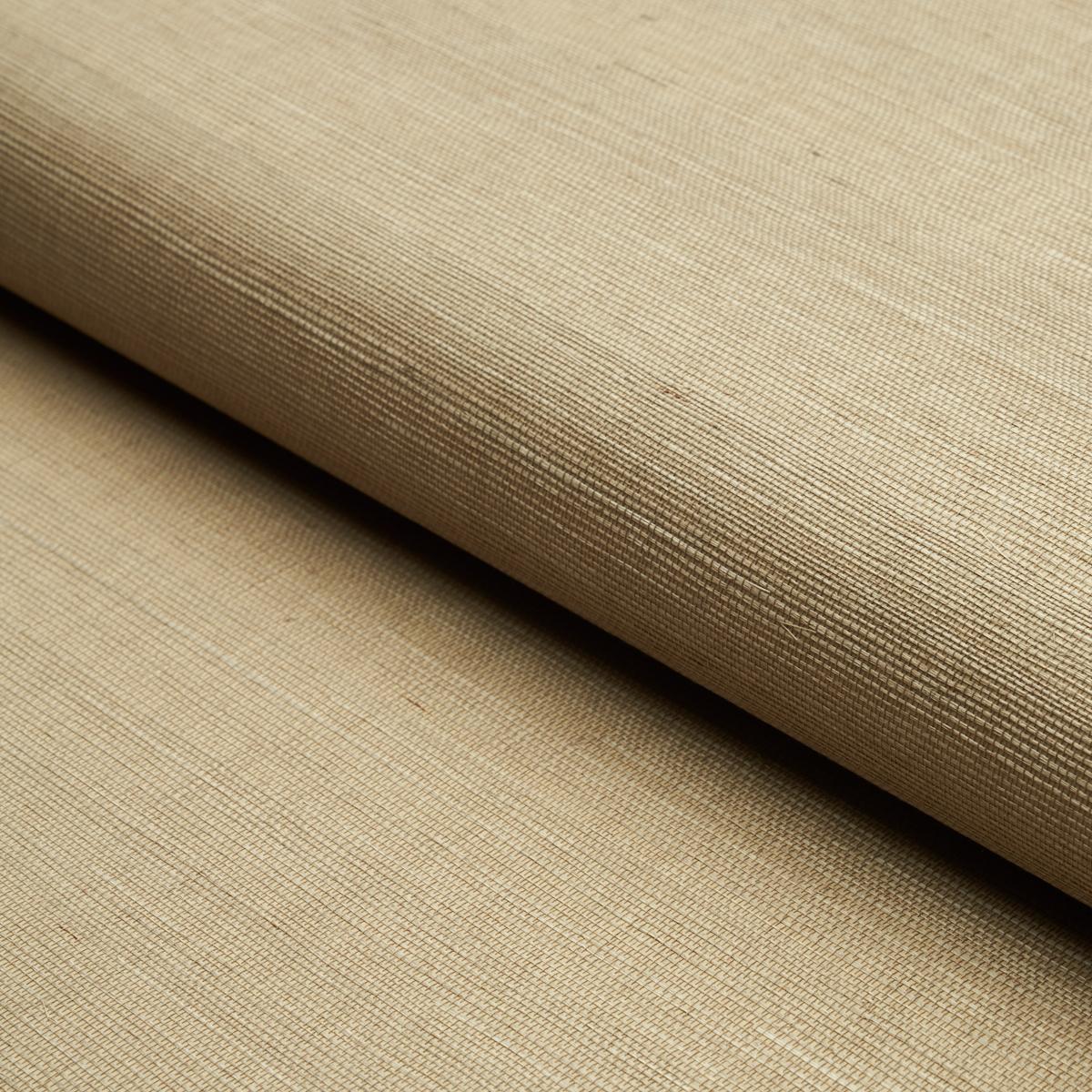 Schumacher Haruki Sisal Driftwood Wallpaper