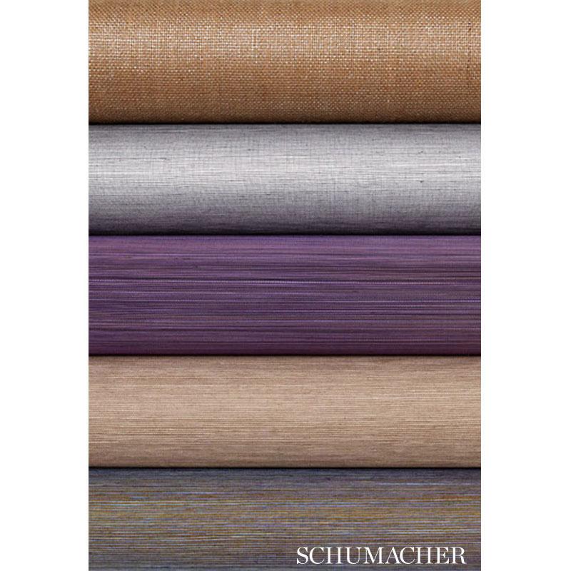 Schumacher Haruki Sisal Mocha Wallpaper