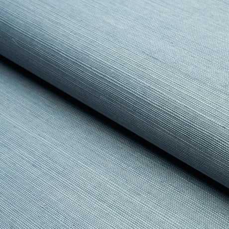 Schumacher Haruki Sisal Cornflower Wallpaper