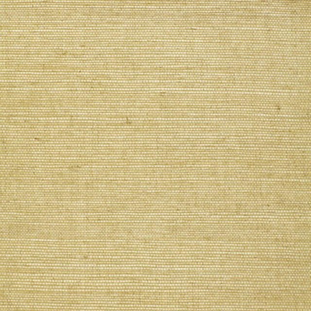 Schumacher Haruki Sisal Celery Wallpaper